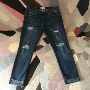 Current/Elliott The Uneven Cut Skinny Jean
